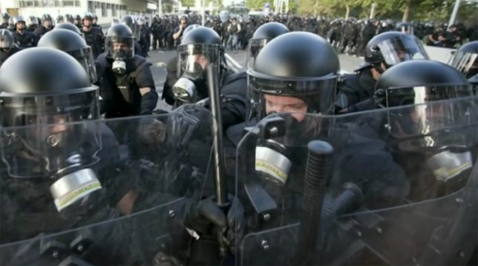 policja Węgry