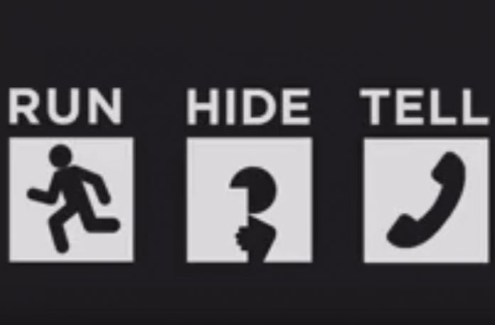 run hide tell, zamach