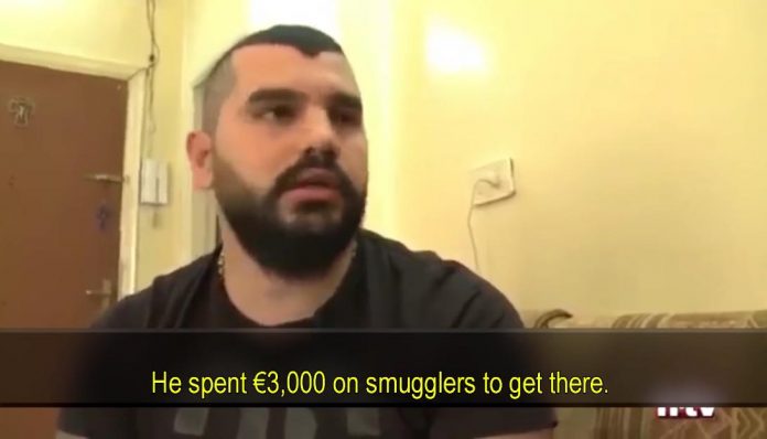 uchodźca ucieka z Europy