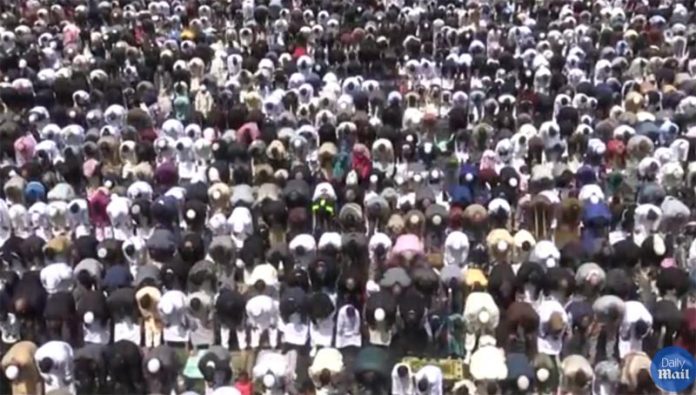 muzułmanie zakończenie ramadanu w Anglii